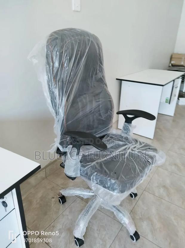 All Leather Office Chair - thumbnail 2