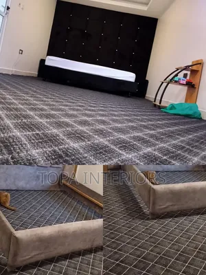 Striped Delta Wall to Wall Floor Insulation Carpets