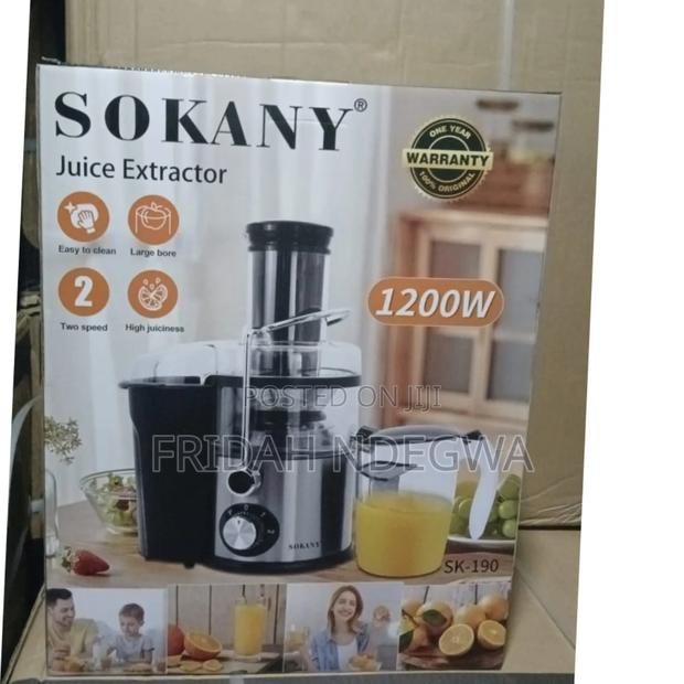 Sokany Juice Extractor Commercial ,1200w - main view
