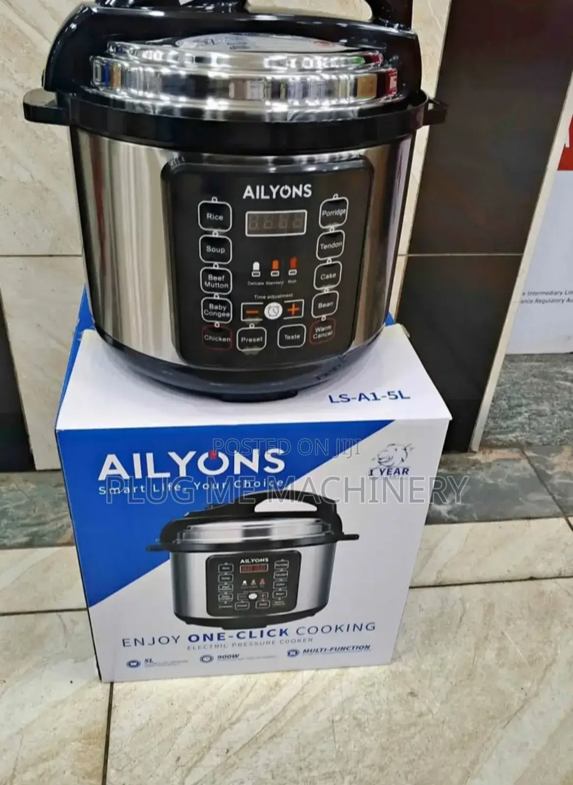 Ailyons Pressure Cooker 5litres/Durable Cooker