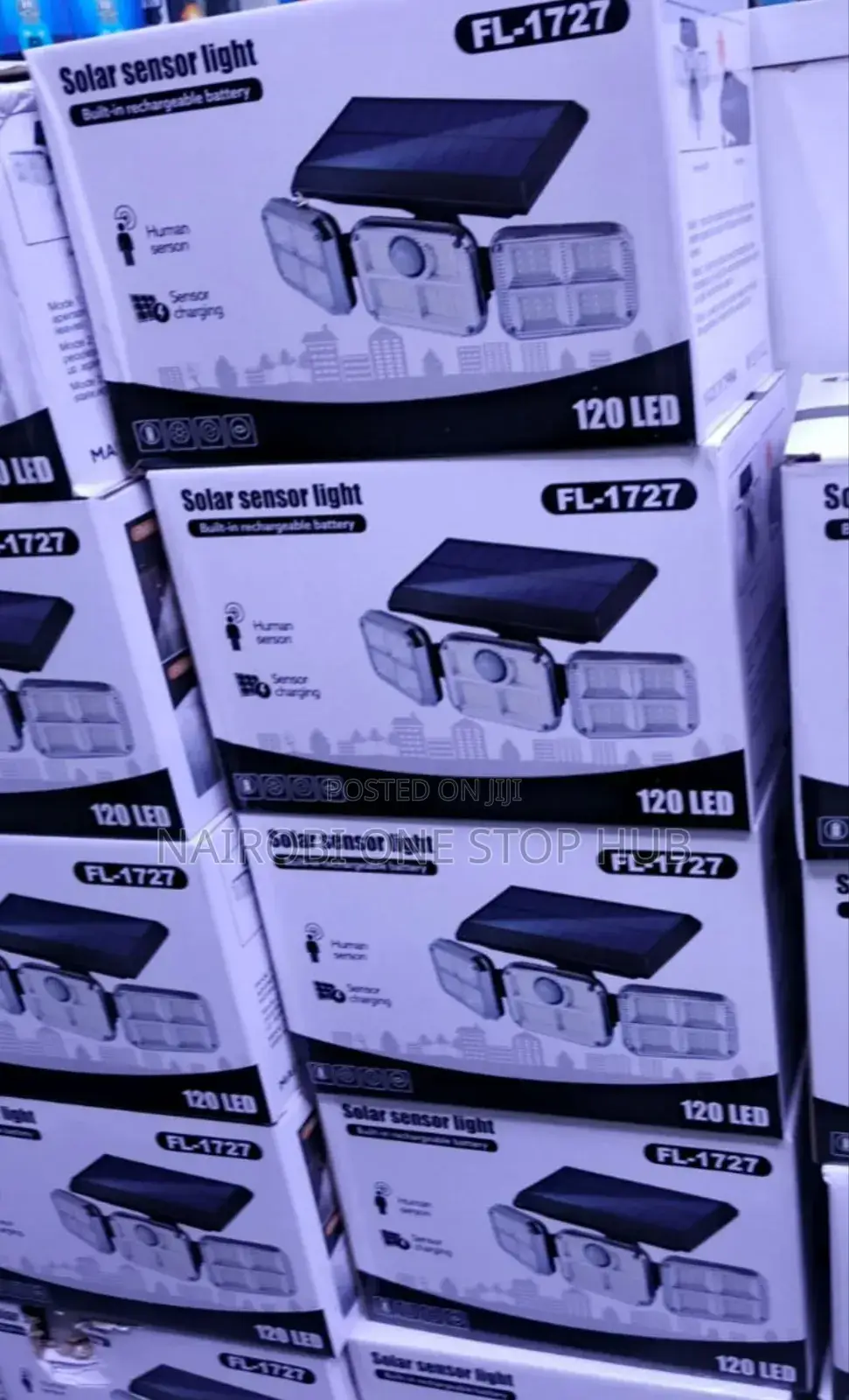 120 Led Solar Sensor Security