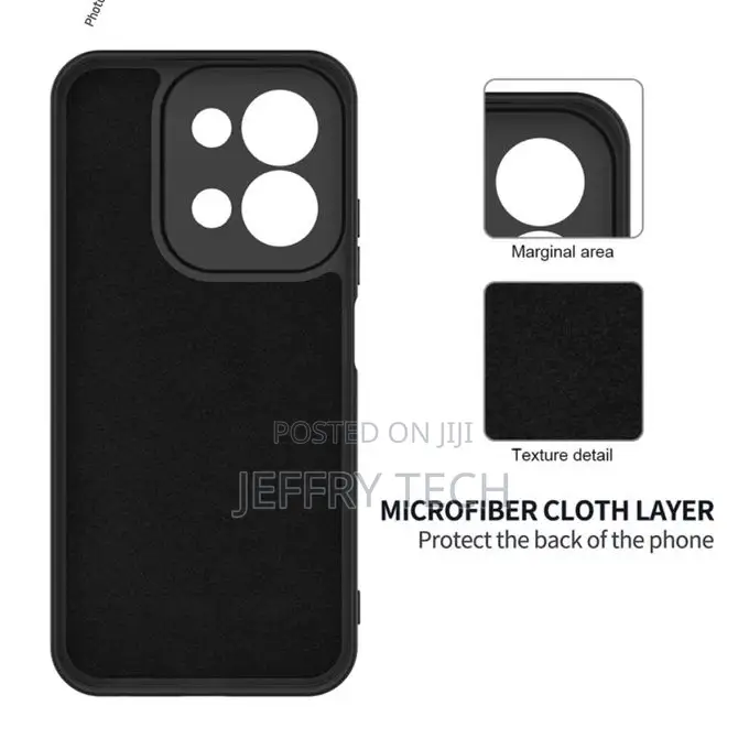 Xiaomi Redmi 15c High Quality Sleek Silicone Protective Back Case
