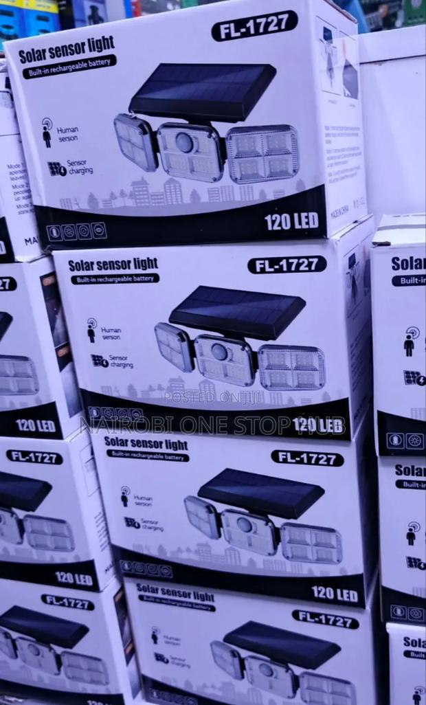 Bright Solar Motion Sensor Light With Adjustable Head - main view