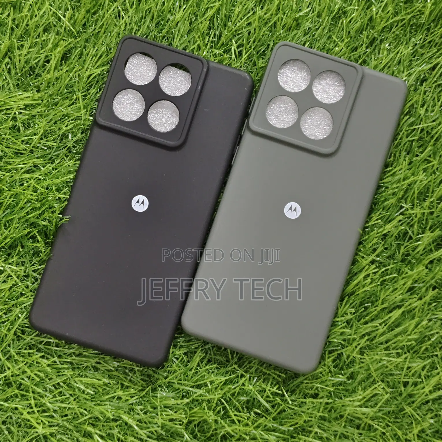 Moto Edge 60 Pro Stylish Silicon Back Cover
