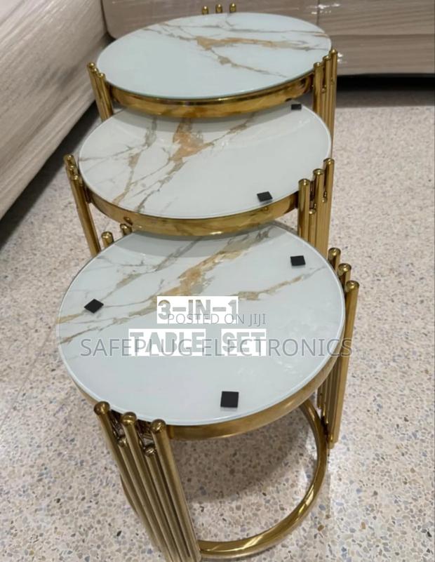 3-in-1 Pure Executive Coffee Nesting Table Set