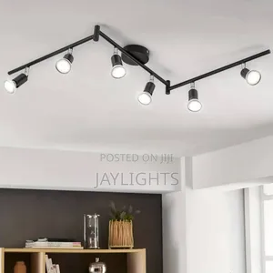Spotlight Ceiling Flexibly Rotatable Light Head Led 6 Light