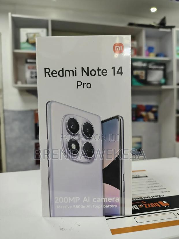 New Xiaomi Redmi Note 14 Pro 256 GB Black - thumbnail 3