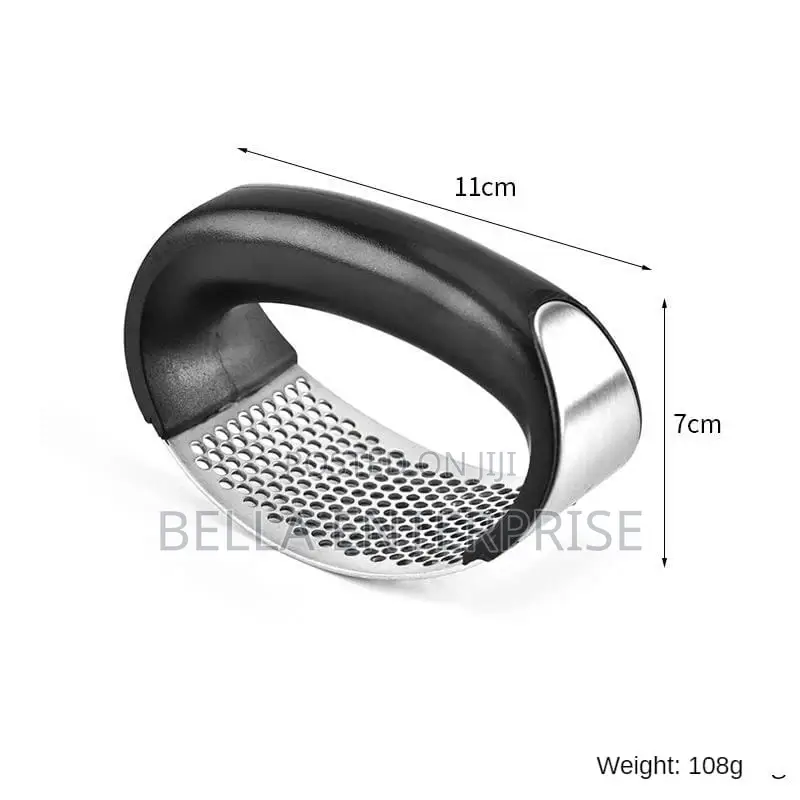 Handheld Garlic Press Available.
