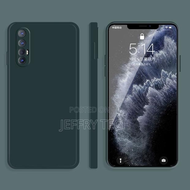 Oppo Reno3 Pro Solid Color Imitation Liquid Silicone Straight Edge Dr - main view