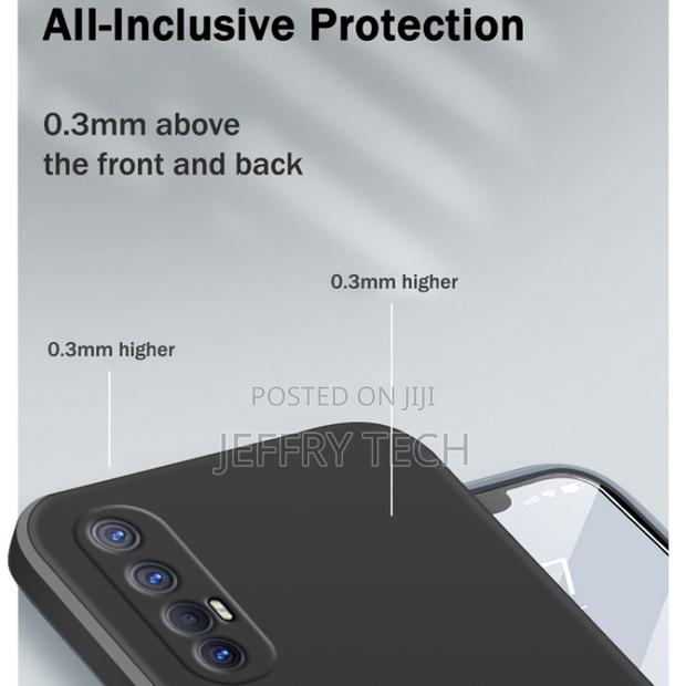Oppo Reno3 Pro Solid Color Imitation Liquid Silicone Straight Edge Dr - thumbnail 3