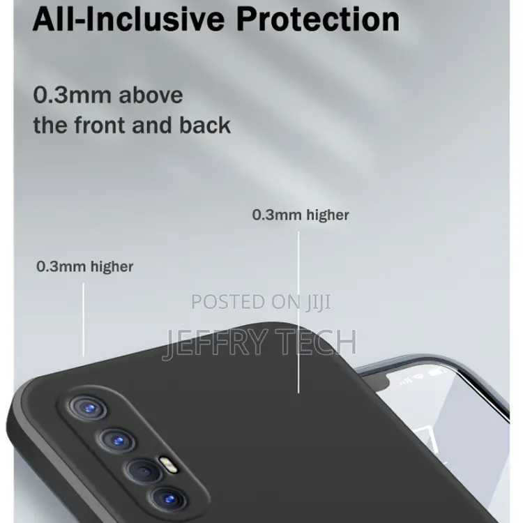 Oppo Reno3 Pro Solid Color Imitation Liquid Silicone Straight Edge Dr