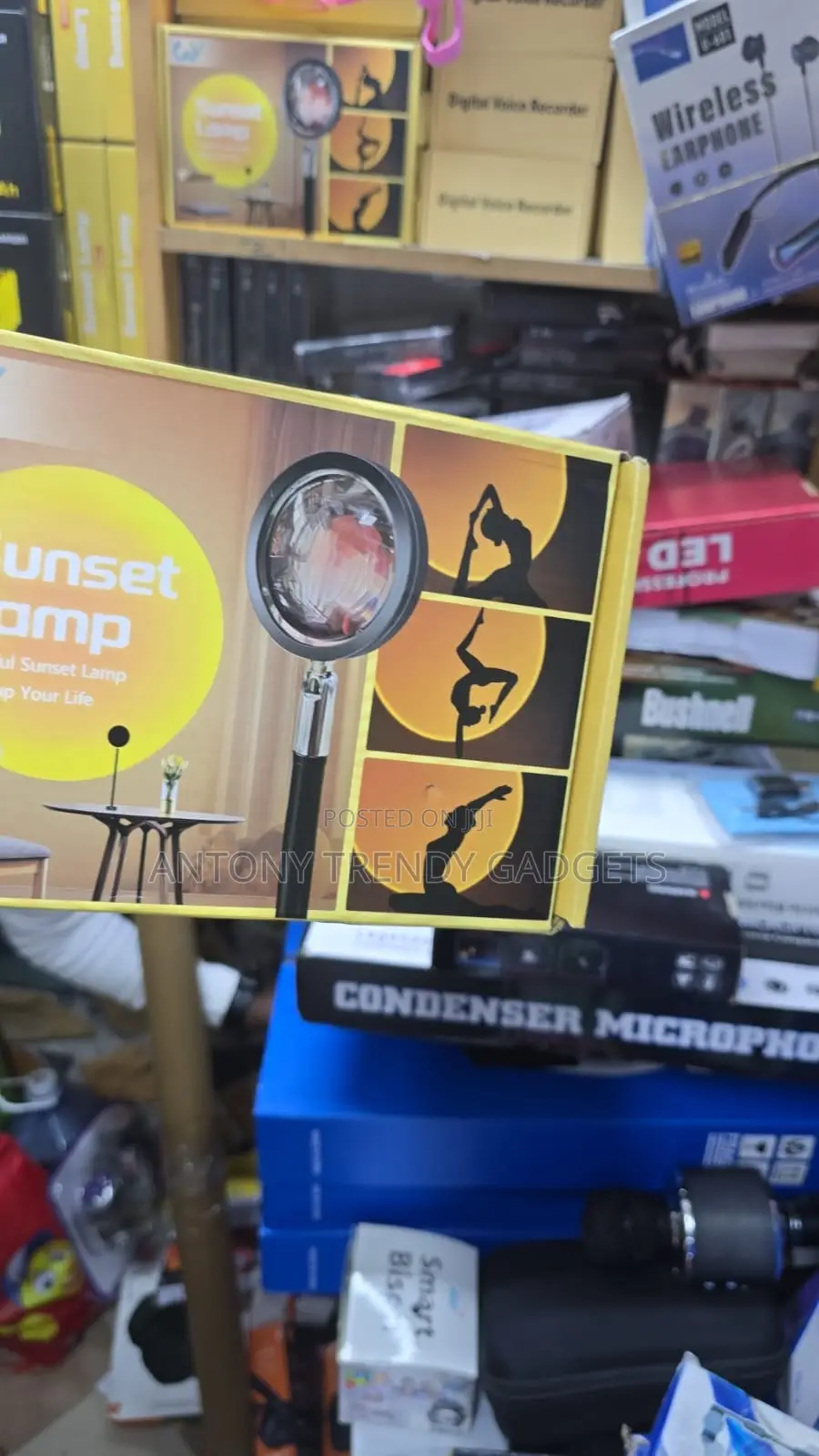 Adjustable Sunset Light Projector For Photography & Decor