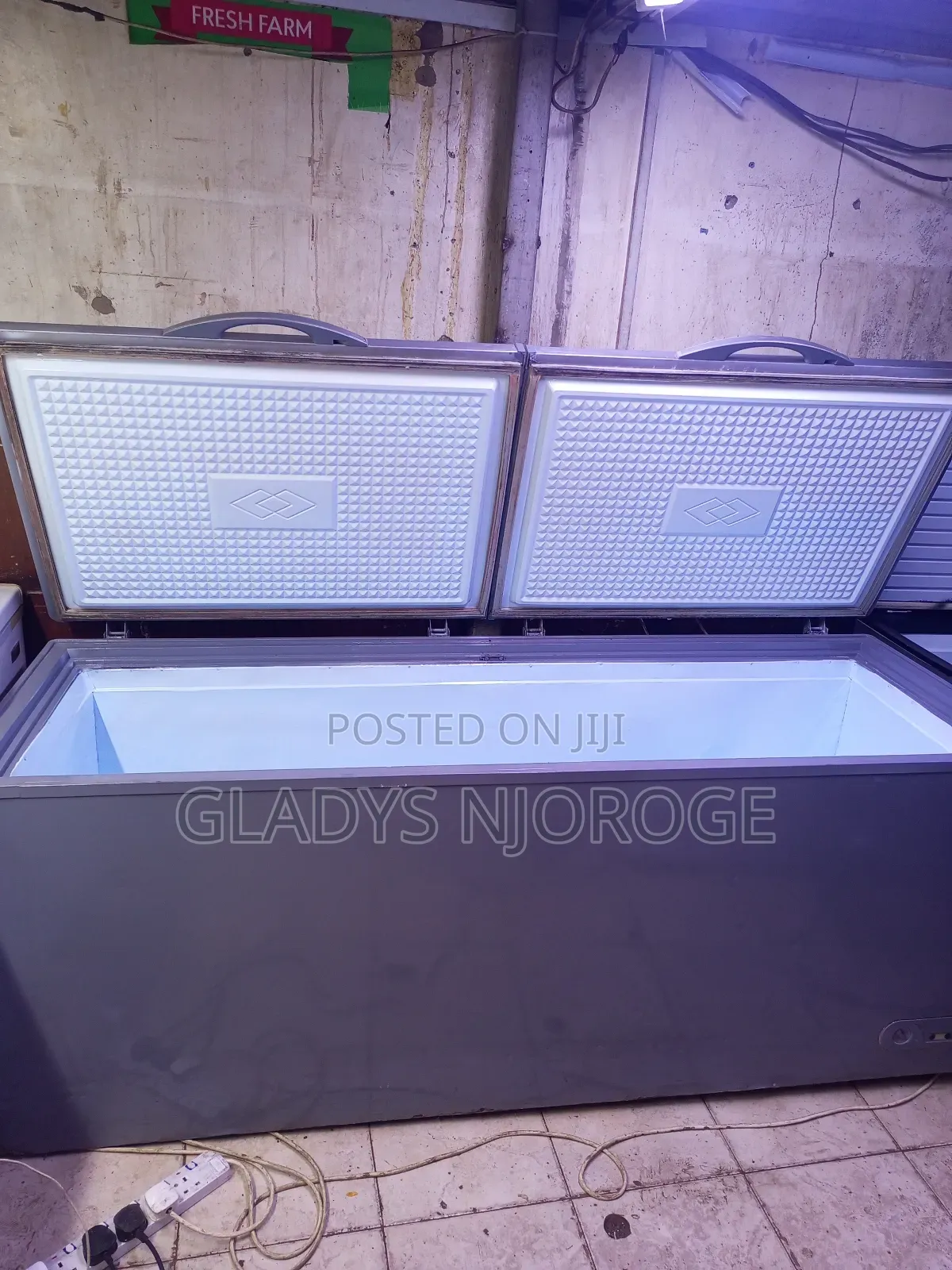 Quality ( Silver Deep Freezer Fridge)