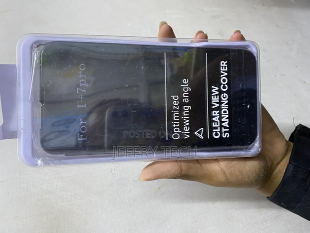 Trendythink Luxury Clear View Mirror Glass Flip Oneplus 9 Pro - main view