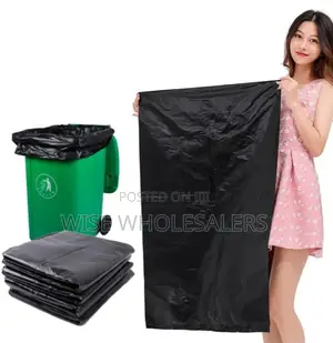 Large Size 50pcs Disposable Garbage/Trash Bags