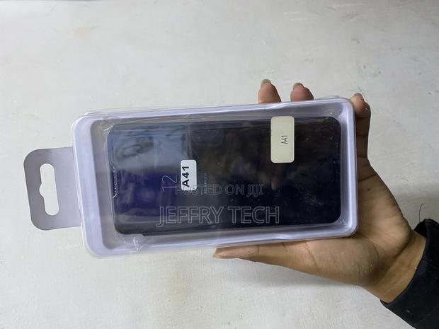 Mikess Clear View Case Compatible for Samsung Galaxy A41 Standing Flip - main view