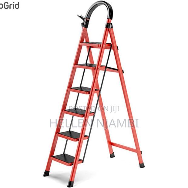6 Step Foldable Heavy Duty Ladder - main view