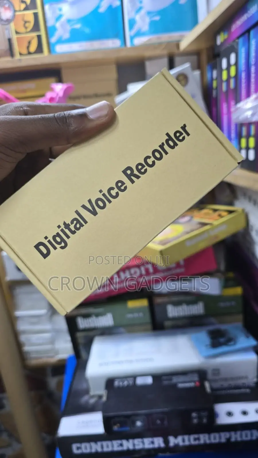 Rechargeable Digital Voice Recorder With Clear Sound
