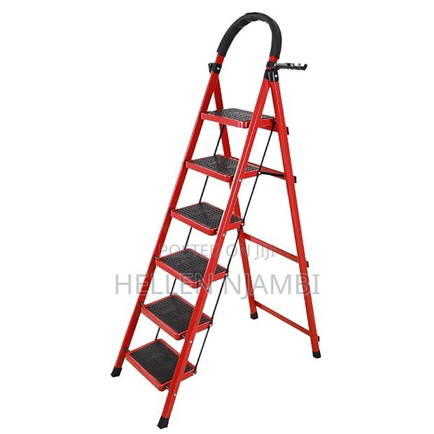 Portable Folding 6 Step Ladder - main view