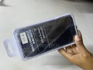Navnika Clear View Mirror Flip Cover for Oppo A31