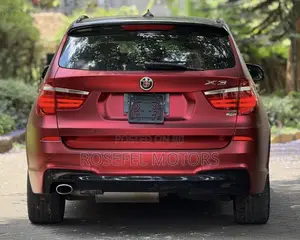 BMW X3 2018 Maroon
