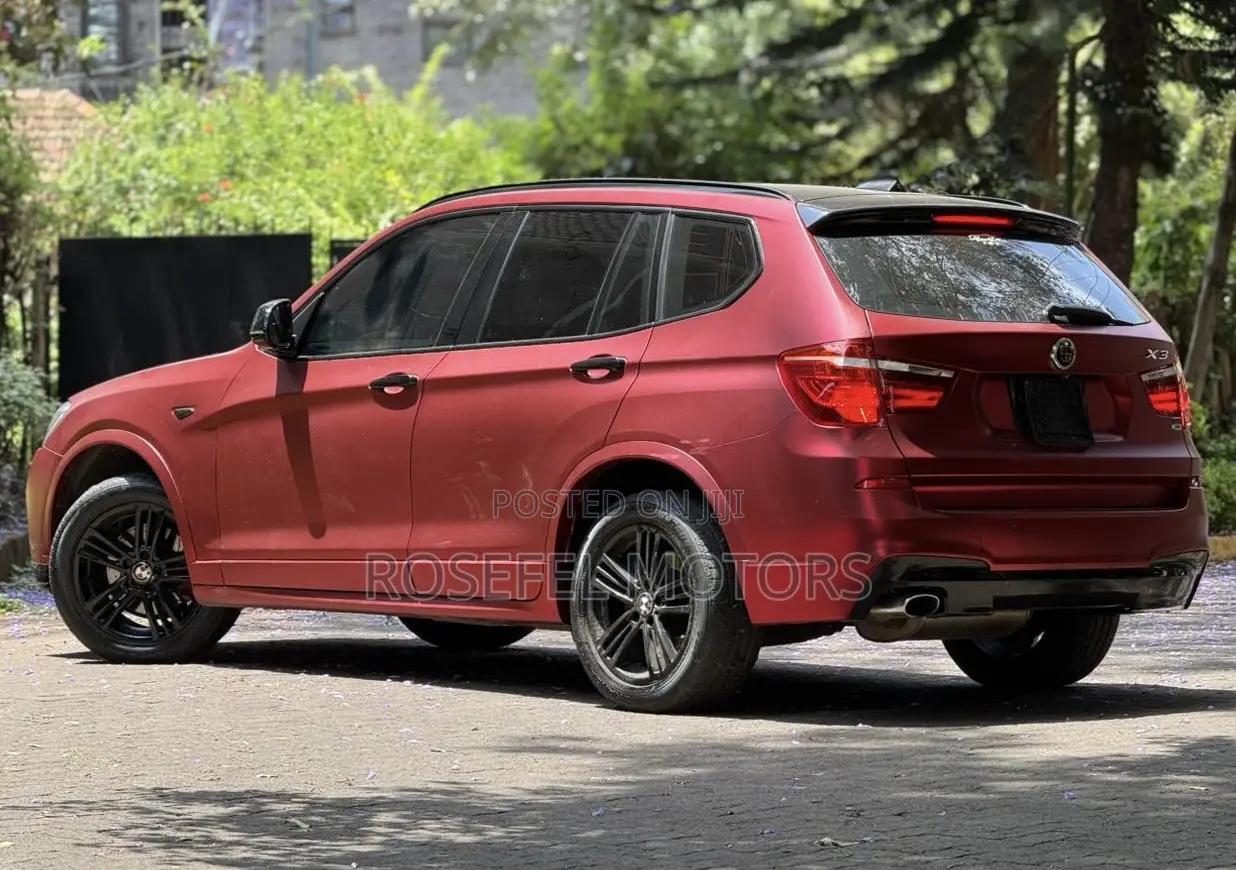 BMW X3 2018 Maroon