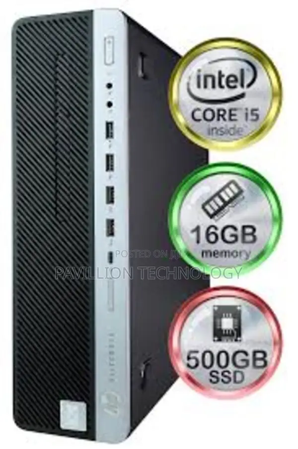Desktop Computer HP ProOne 600 G3 8GB Intel Core i5 HDD 500GB
