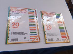 A4 File Dividers – 20 Index Tabs - thumbnail 2