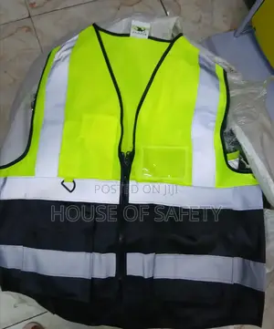 Green Black Vest Jacket