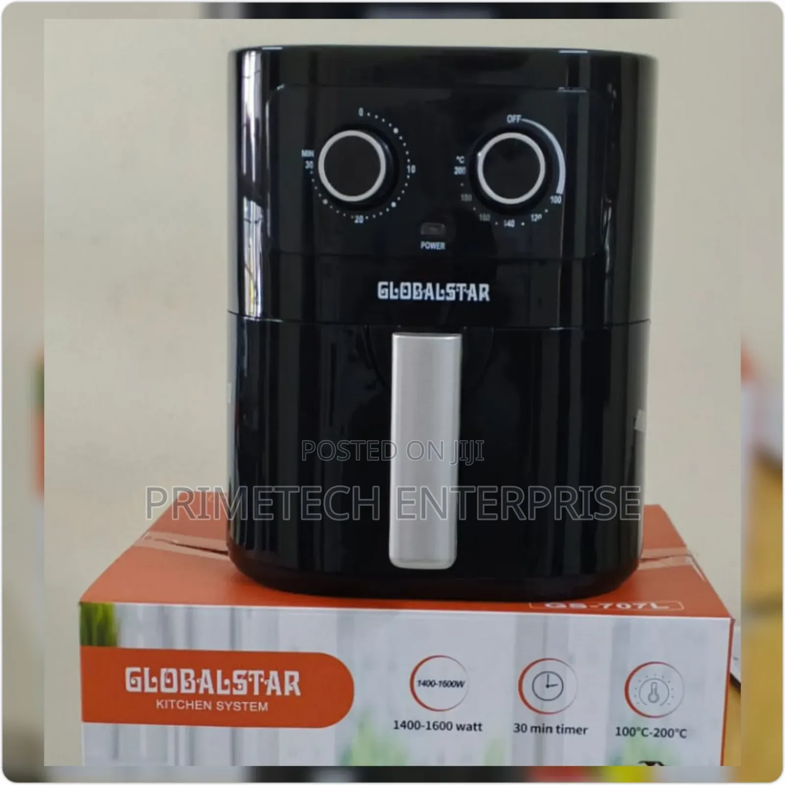 1600 Watts Globalstar Airfryer - 7litres