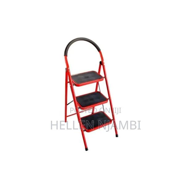 Portable Folding 3 Step Ladder - main view