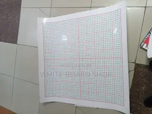 Laminated Plastic Graph Board Sheet 120cm X 120cm (4ft X 4ft)