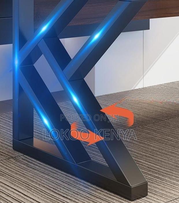 Office Desk : 1.4m Wooden Writing Table for Office - thumbnail 8