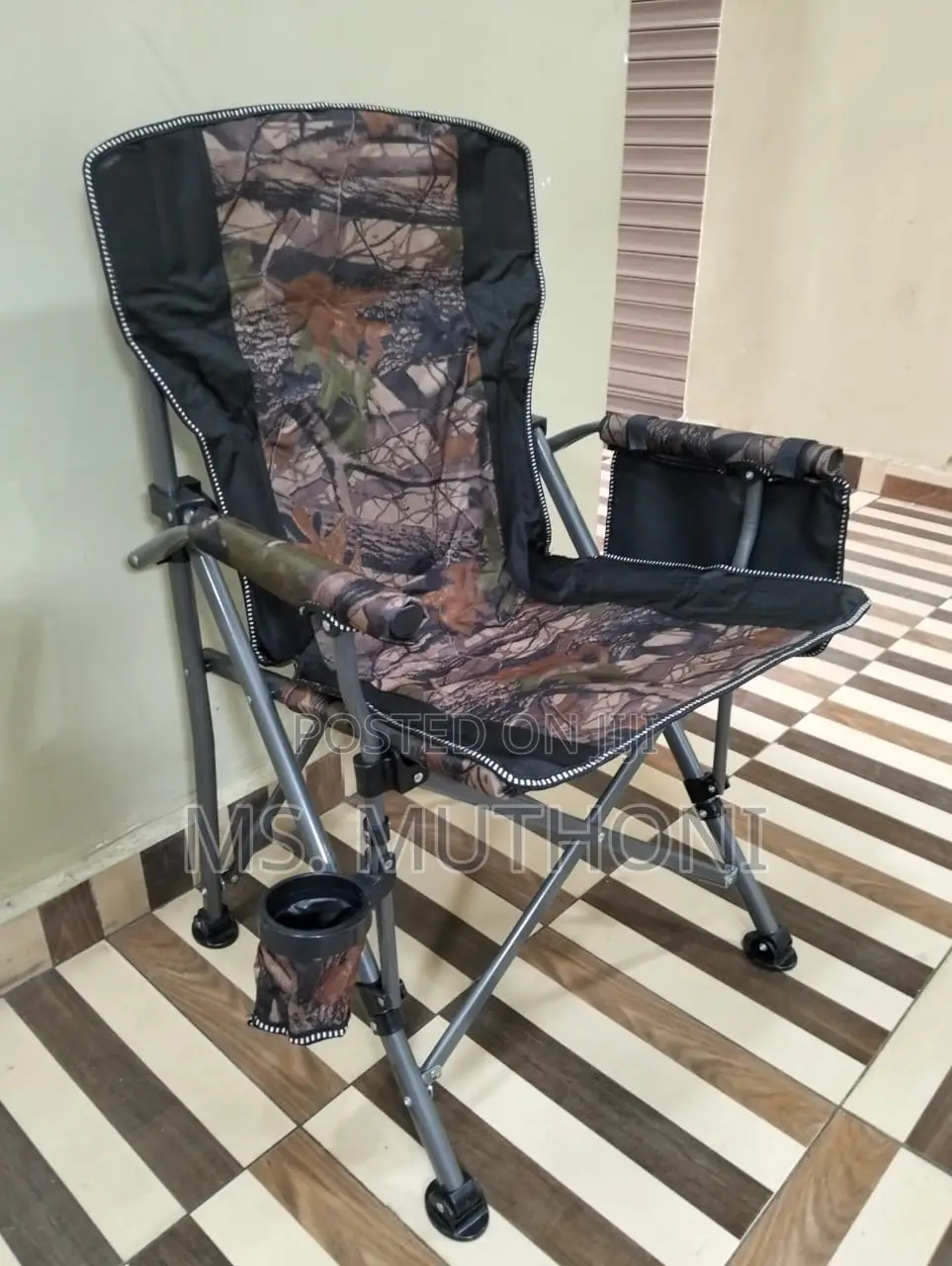 Padded Heavy Duty Foldable Outdoors Chair P