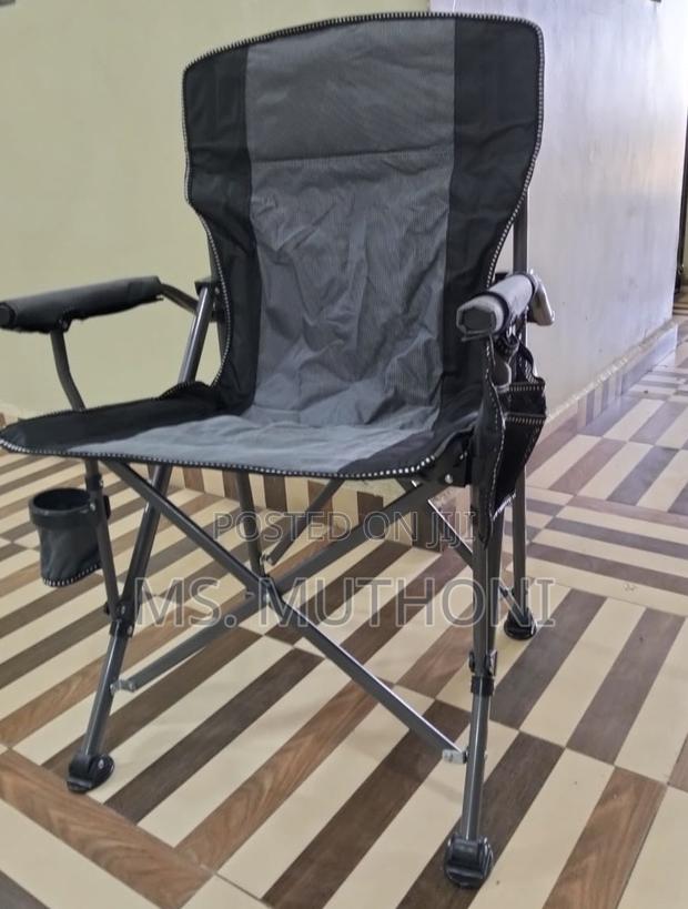 Padded Heavy Duty Foldable Outdoors Chair P - thumbnail 3