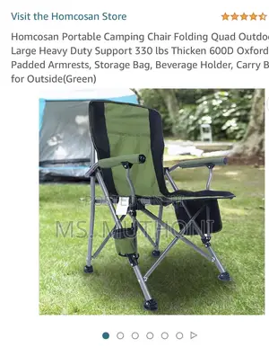 Padded Heavy Duty Foldable Outdoors Chair P