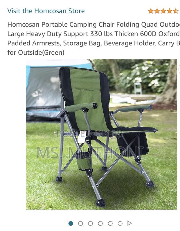 Padded Heavy Duty Foldable Outdoors Chair P - thumbnail 5