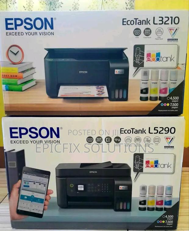 All Epson Printer Ecotank and Continuous,4 Color and 6 Color Available - main view