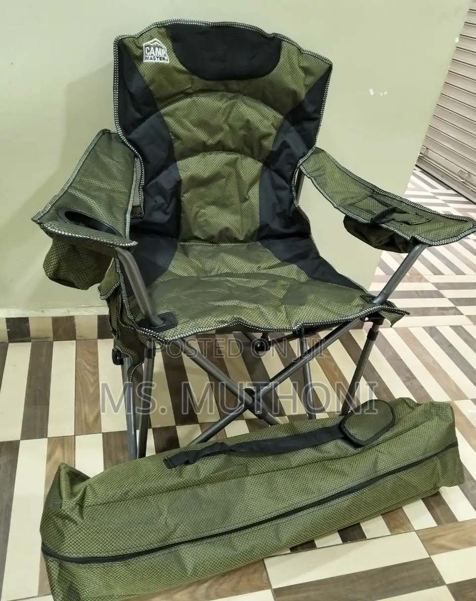 Folding Camp / Fishing / Lounging Chair ( Padded Heavy Duty )