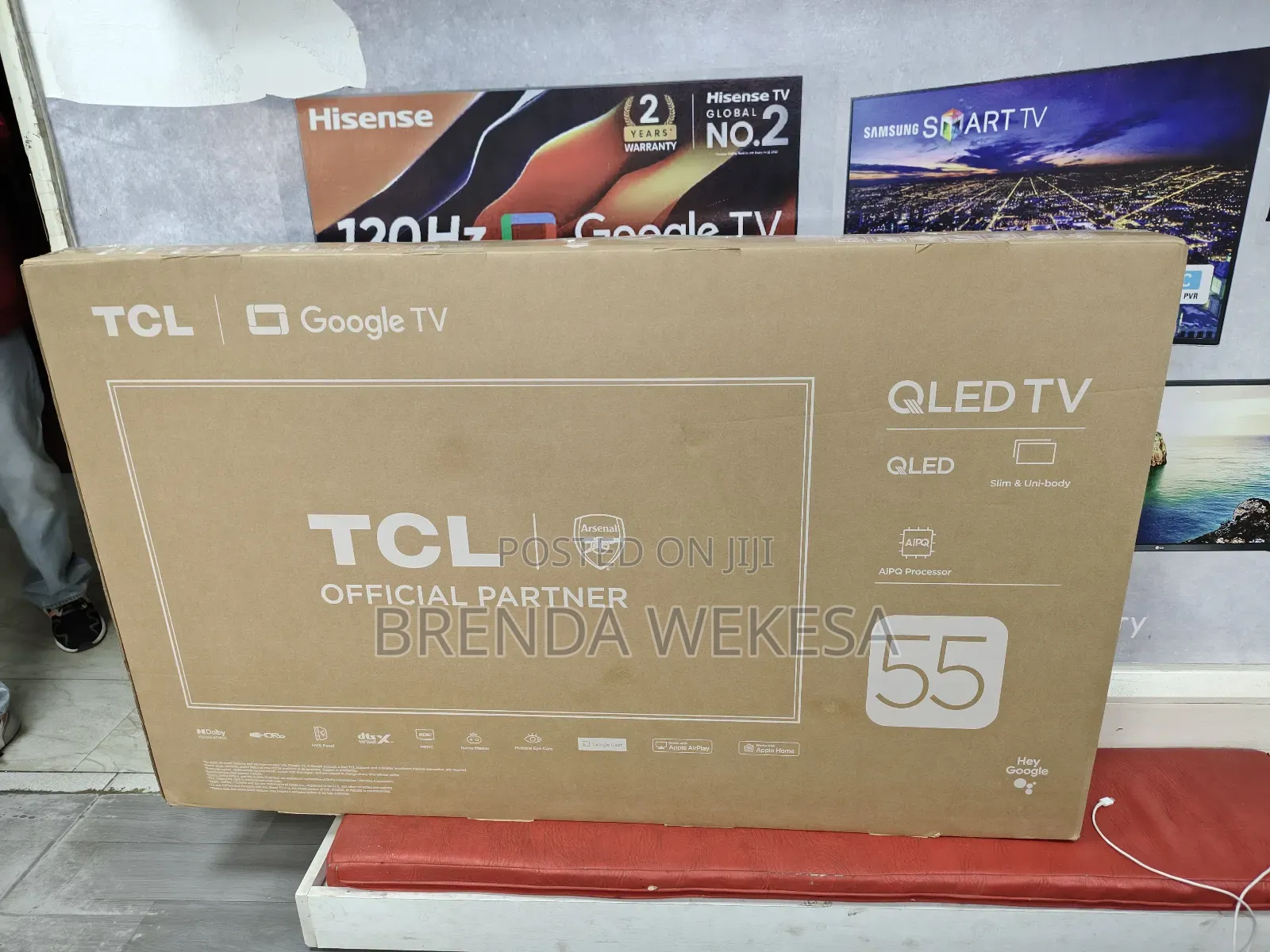 TCL T6c 55 Inch Qled Google Smart Tv
