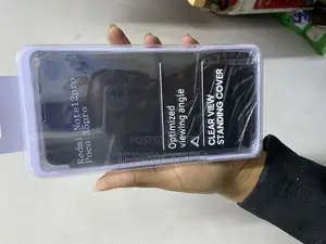 Helix Clear View Mirror Leather Flip Cover for Redmi Note 12 Pro