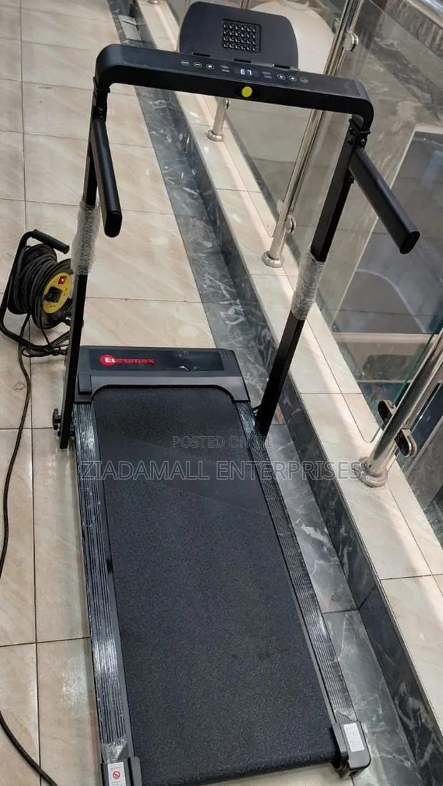 Slim Foldable Treadmill for Walking Running, Cardio Exercise Compact