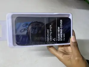 Divyankaa Samsung Galaxy M20 Mirror Clear View Flip Cover