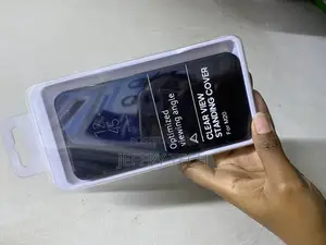 Divyankaa Samsung Galaxy M20 Mirror Clear View Flip Cover