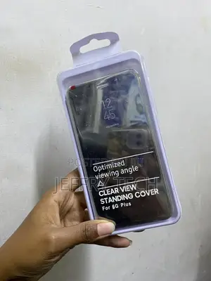 Mrsterus iPhone 6g Plus Case Clear View Leather Case