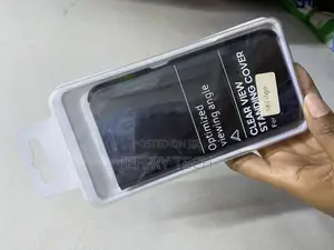 Helix Clear View Mirror Leather Flip Cover for Samsung Galaxy S6 Edge