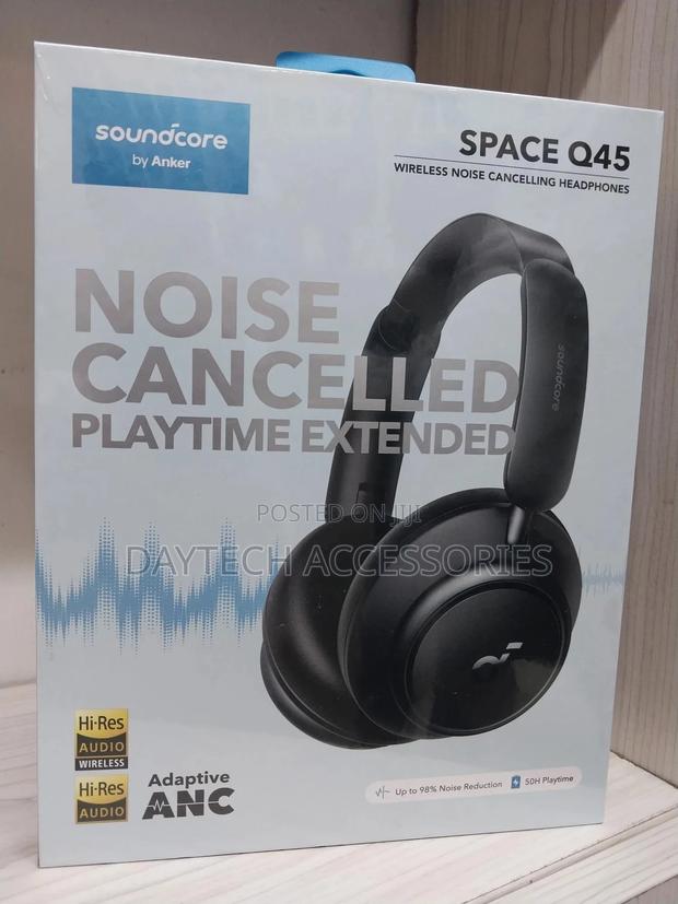 Anker Soundcore Space Q45 Wireless Noise Cancelling Headphones. - thumbnail 2