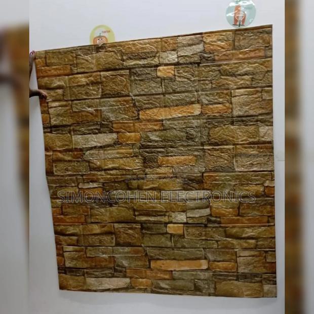 Decorative 3d Tiles Shape Wallpaper - thumbnail 3