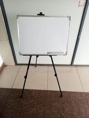 Imported Tripod White Board Stand (90cm X 60cm) - thumbnail 2
