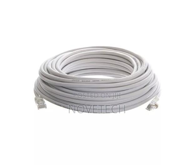 Cat6 Ethernet Internet Cable Rj45 Network Patch Lead Cable 20m
